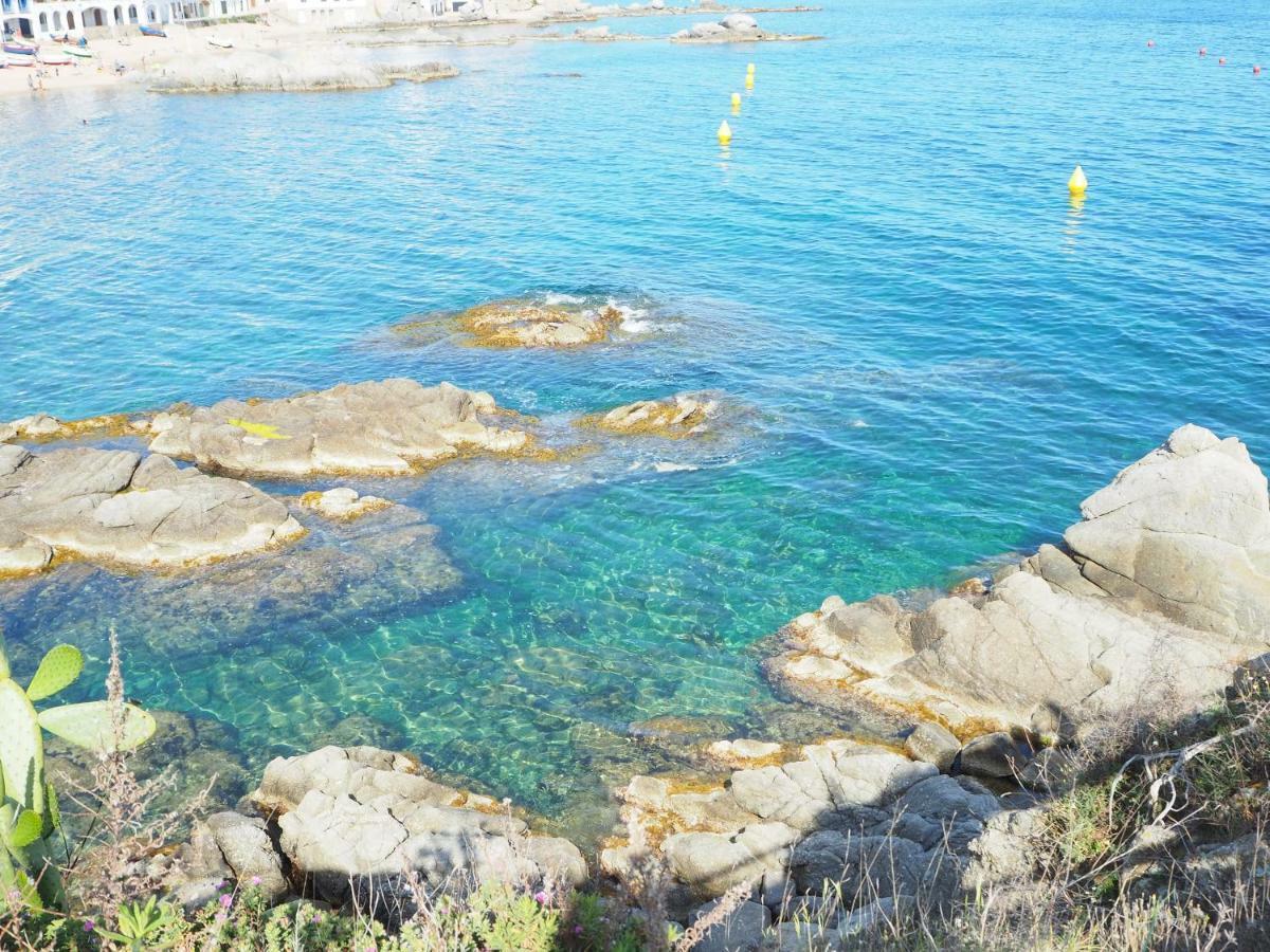 Apartamento En Calella De Palafrugell Con Vistas Al Mar, Piscina Y Terraza Extérieur photo
